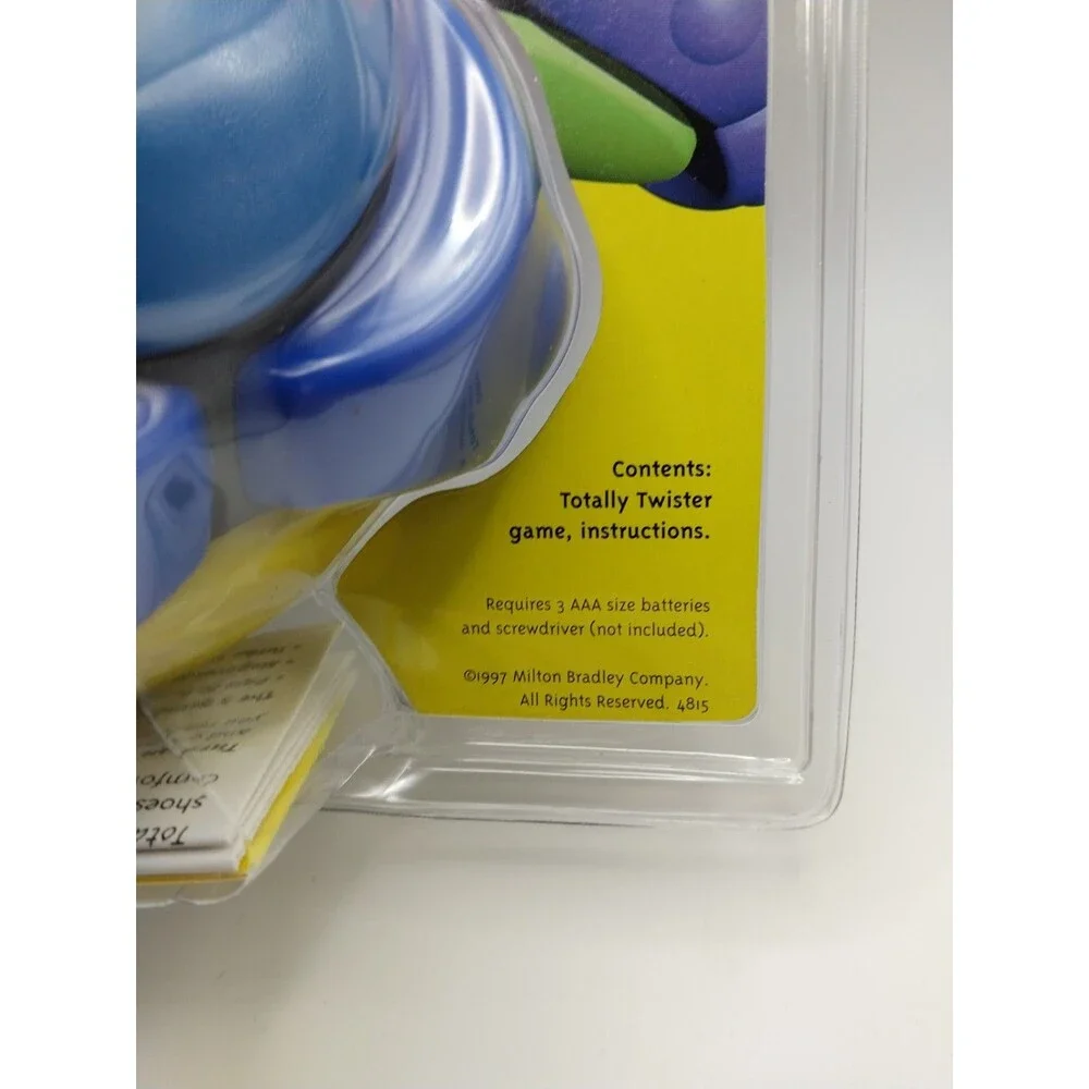 Vintage 1997 Milton Bradley Totally Twister Game Electronic Cube NEW SEALED!!!